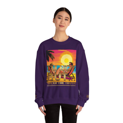 « Édition spéciale – Sunset » – Sweat-shirt ras du cou unisexe Heavy Blend™ 