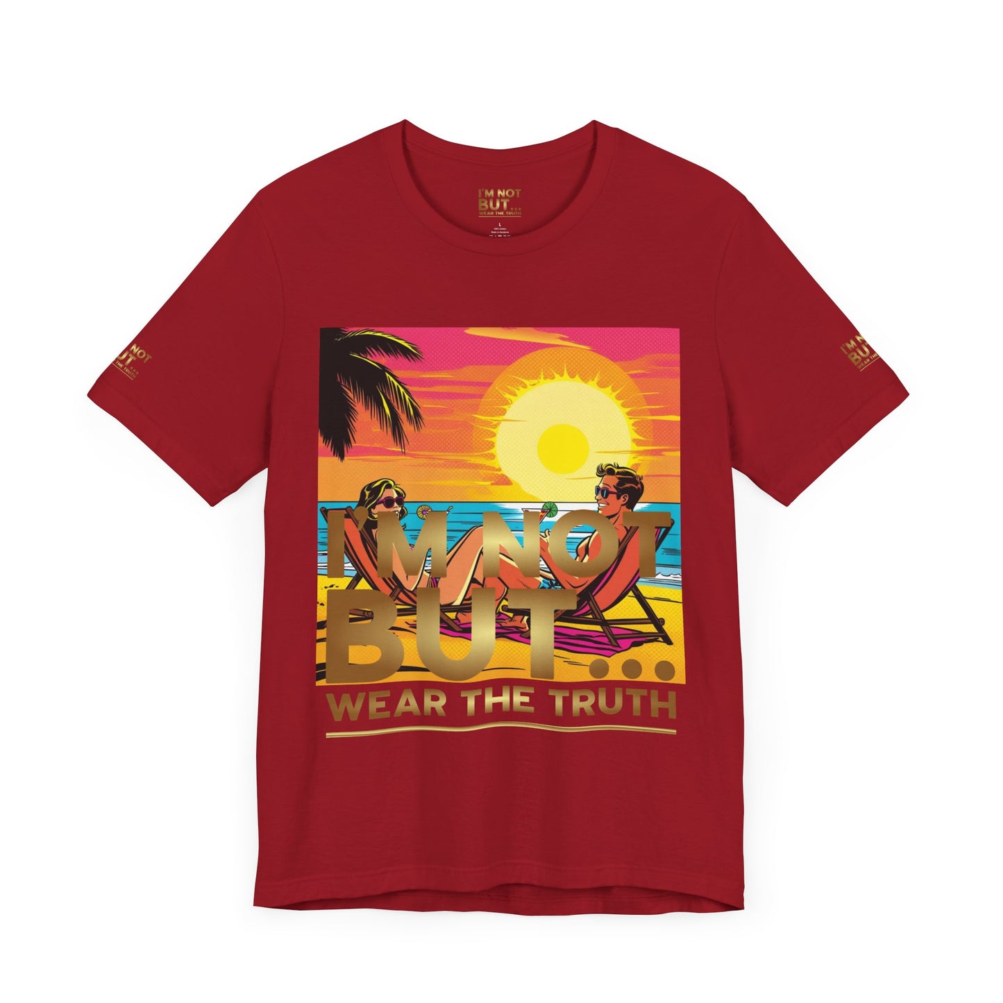 "Edição Especial – Sunset" - T-Shirt Unissexo de Manga Curta em Jersey