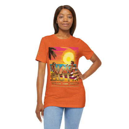 "Edição Especial – Sunset" - T-Shirt Unissexo de Manga Curta em Jersey