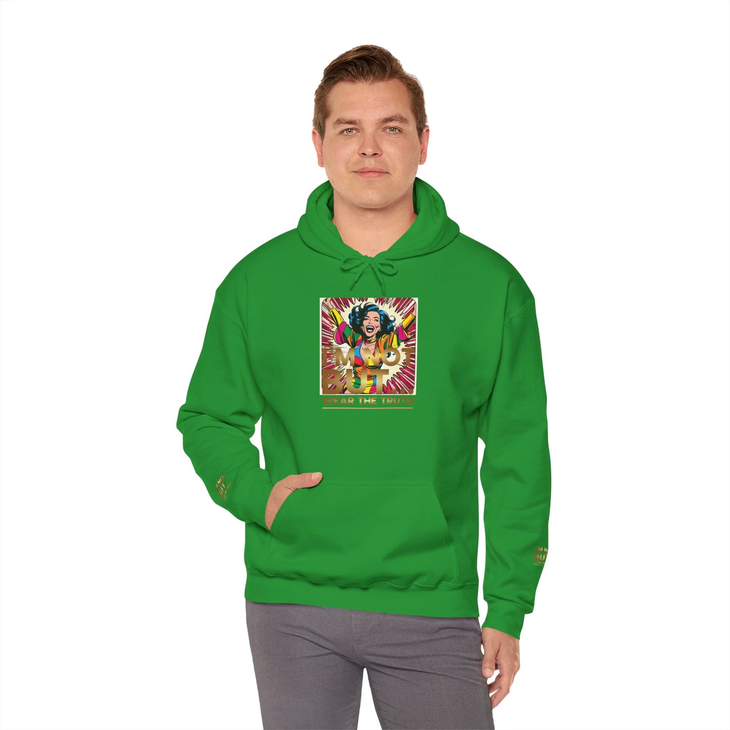 "Edição Especial –Boom! Expressa-te" - Sweatshirt Unissexo Heavy Blend™ com Capuz