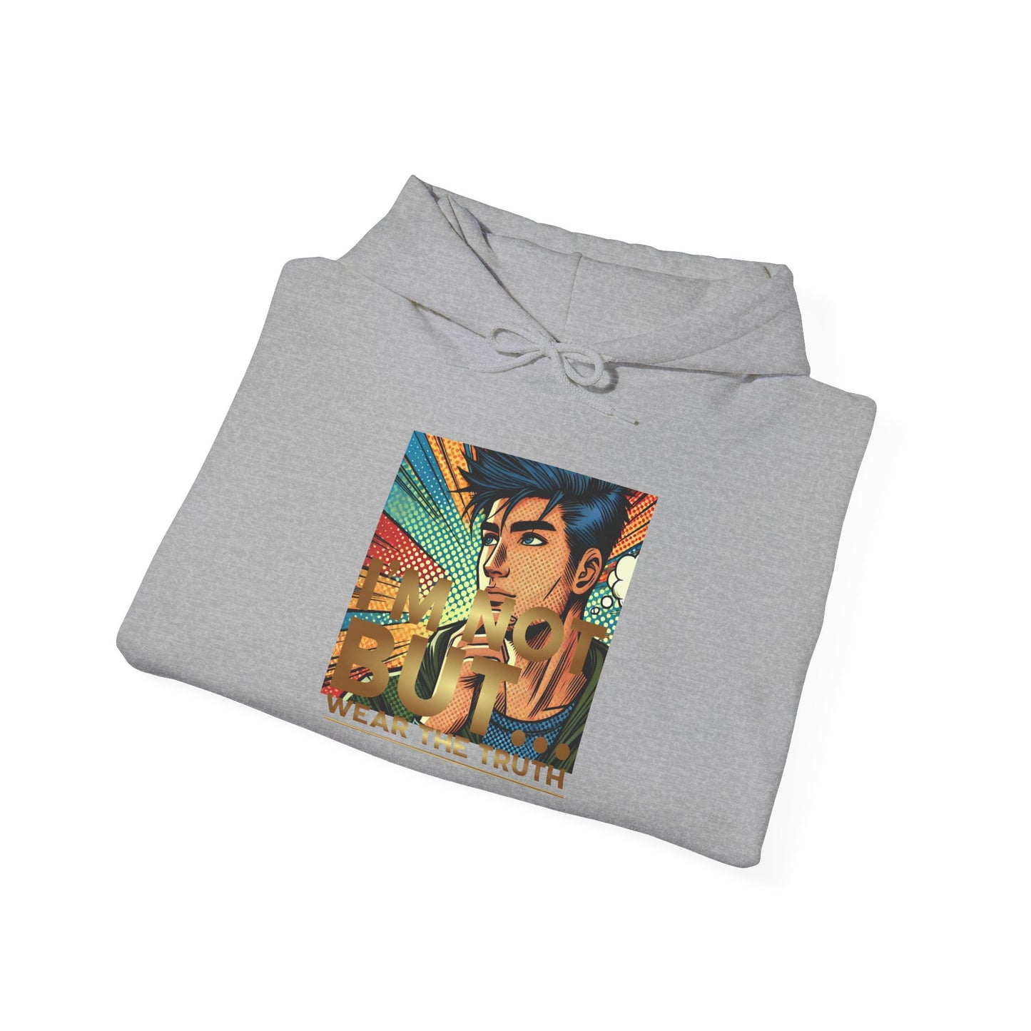 « Édition spéciale – Look déterminé » – Sweat-shirt à capuche unisexe Heavy Blend™