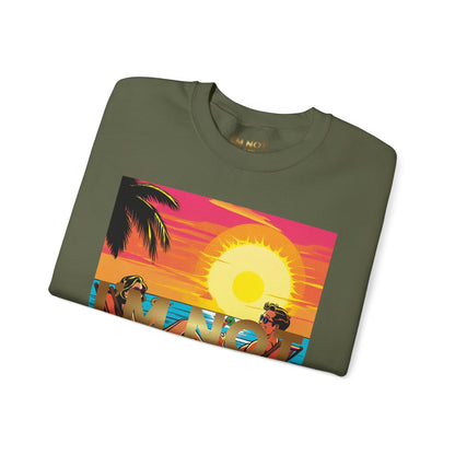 "Edição Especial – Sunset" - Sweatshirt Unissexo Heavy Blend™ com Gola Redonda