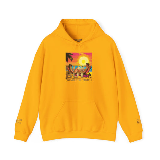 « Édition spéciale – Sunset » – Sweat-shirt à capuche unisexe Heavy Blend™