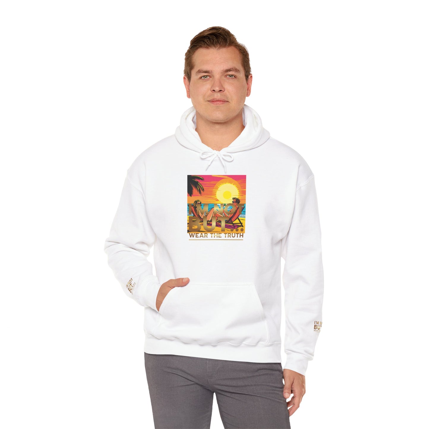 "Edição Especial – Sunset" - Sweatshirt Unissexo Heavy Blend™ com Capuz