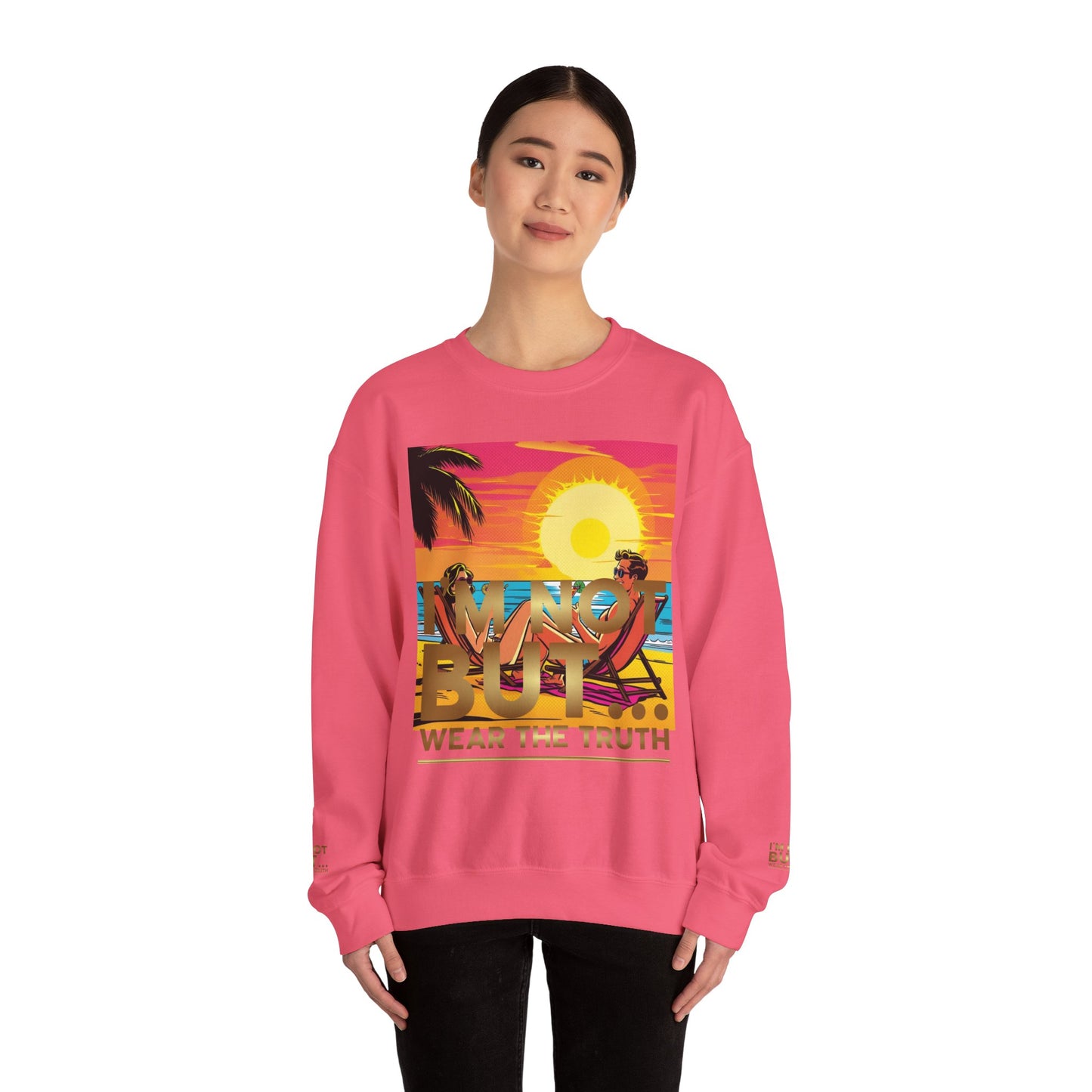 "Edição Especial – Sunset" - Sweatshirt Unissexo Heavy Blend™ com Gola Redonda