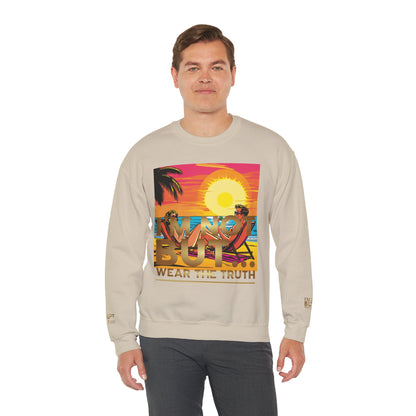 « Édition spéciale – Sunset » – Sweat-shirt ras du cou unisexe Heavy Blend™ 