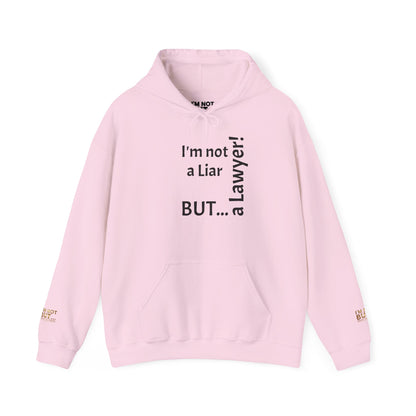 "I'm Not a Liar, But... a Lawyer!" - Sweatshirt Unissexo Heavy Blend™ com Capuz