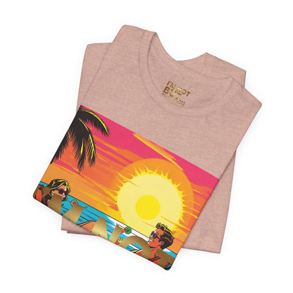 « Édition spéciale – Sunset » – T-shirt unisexe en jersey à manches courtes 