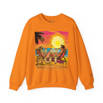 "Edição Especial – Sunset" - Sweatshirt Unissexo Heavy Blend™ com Gola Redonda