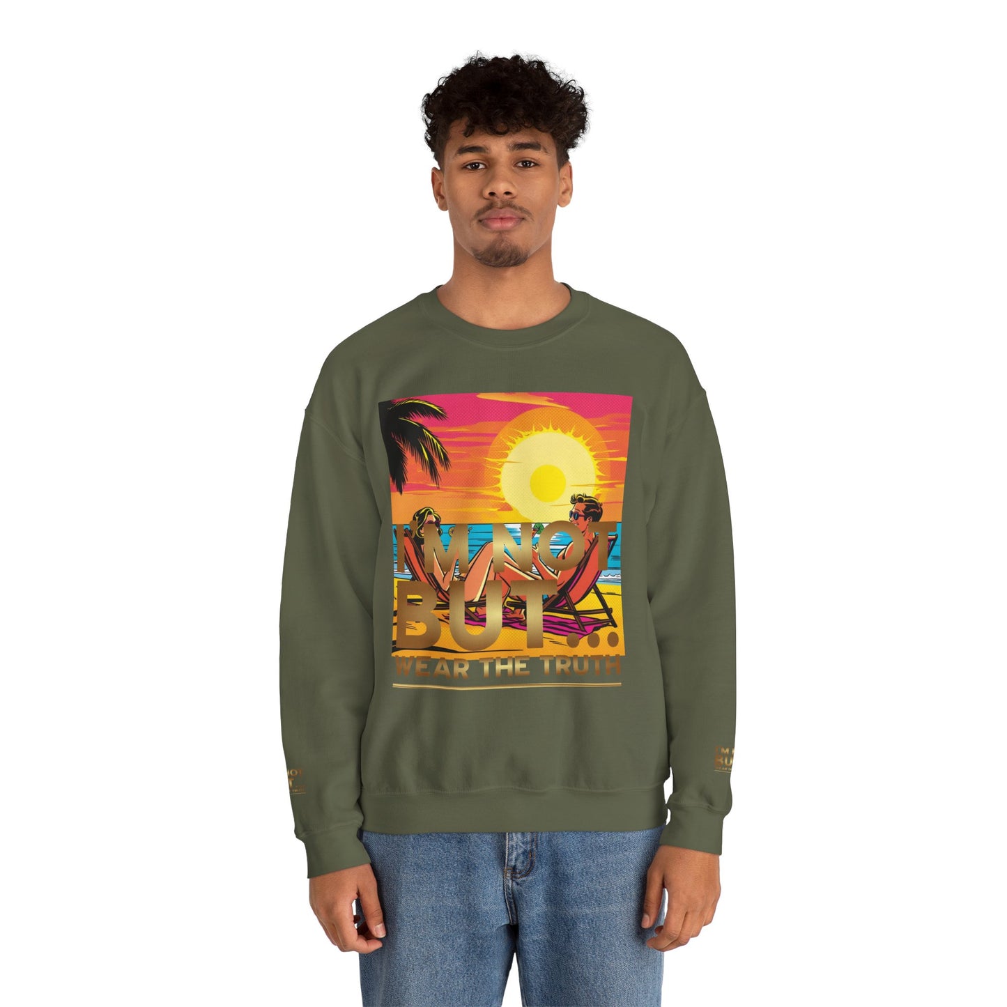 « Édition spéciale – Sunset » – Sweat-shirt ras du cou unisexe Heavy Blend™ 