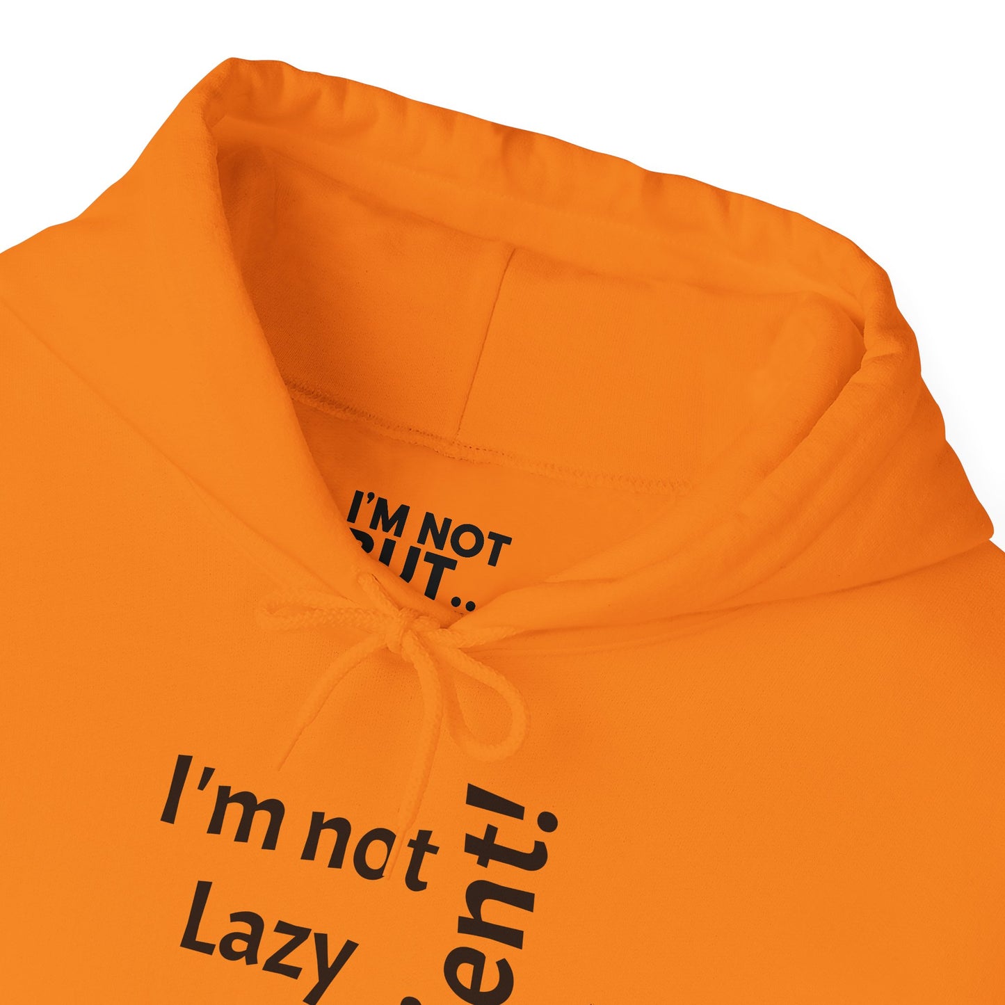 "I'm not Lazy, But... Efficient!" - Sweatshirt Unissexo Heavy Blend™ com Capuz