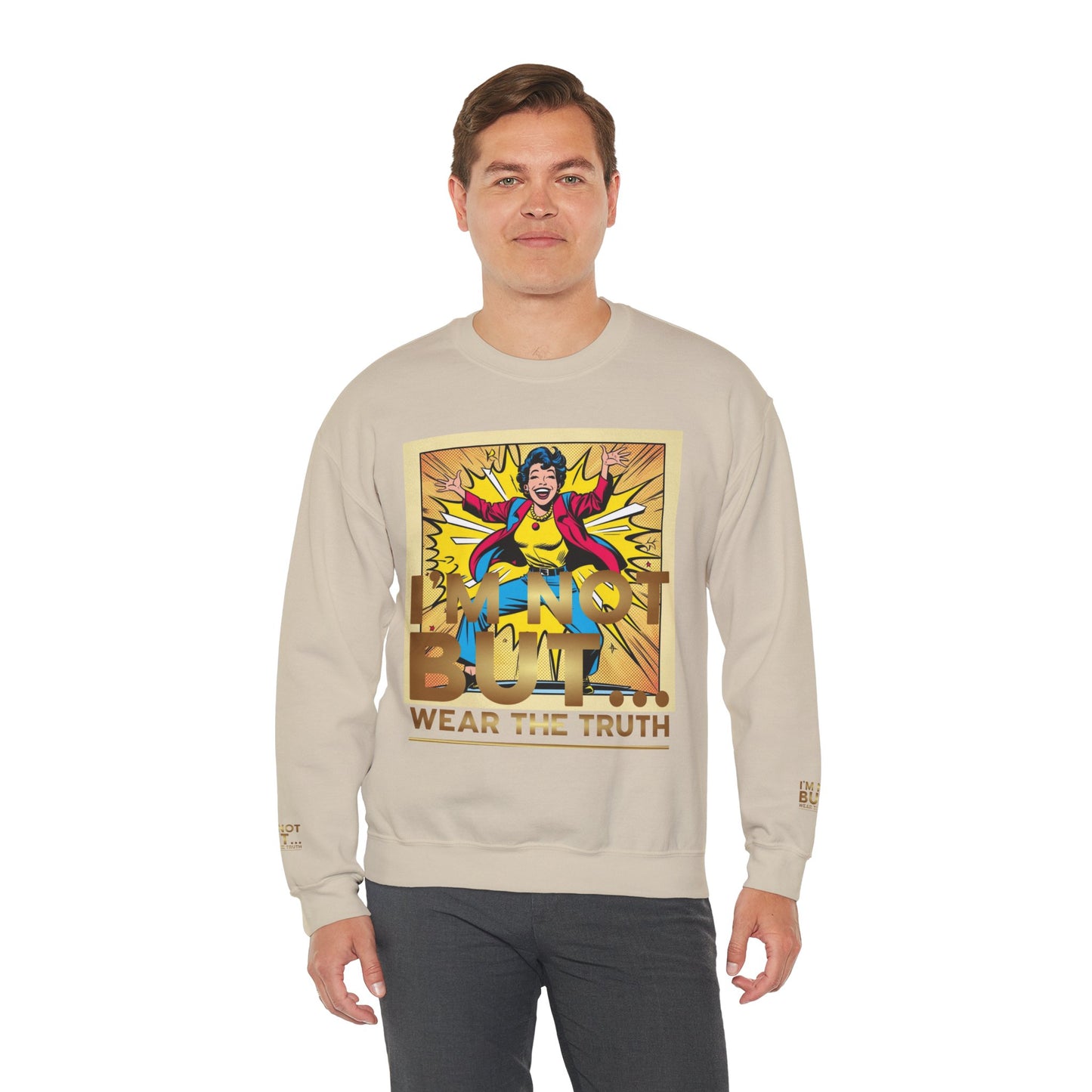 "Edição Especial –Energia Pura" - Sweatshirt Unissexo Heavy Blend™ com Gola Redonda