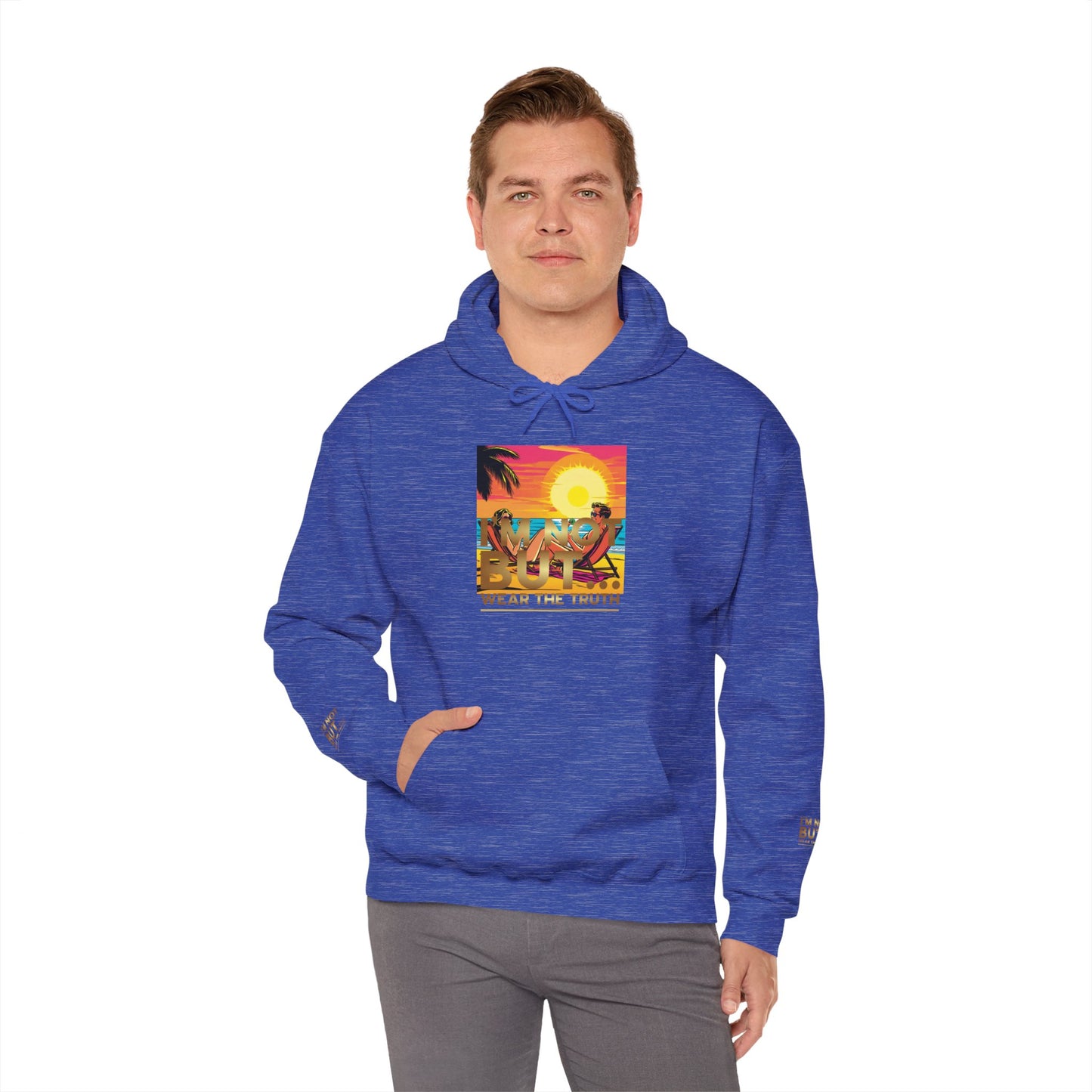 "Edição Especial – Sunset" - Sweatshirt Unissexo Heavy Blend™ com Capuz