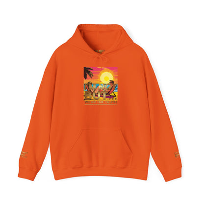 "Edição Especial – Sunset" - Sweatshirt Unissexo Heavy Blend™ com Capuz