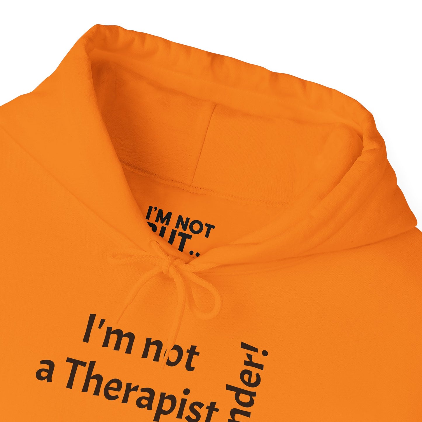 "I'm Not a Therapist, But a Bartender!" - Sweatshirt Unissexo Heavy Blend™ com Capuz