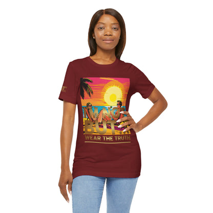 « Édition spéciale – Sunset » – T-shirt unisexe en jersey à manches courtes 