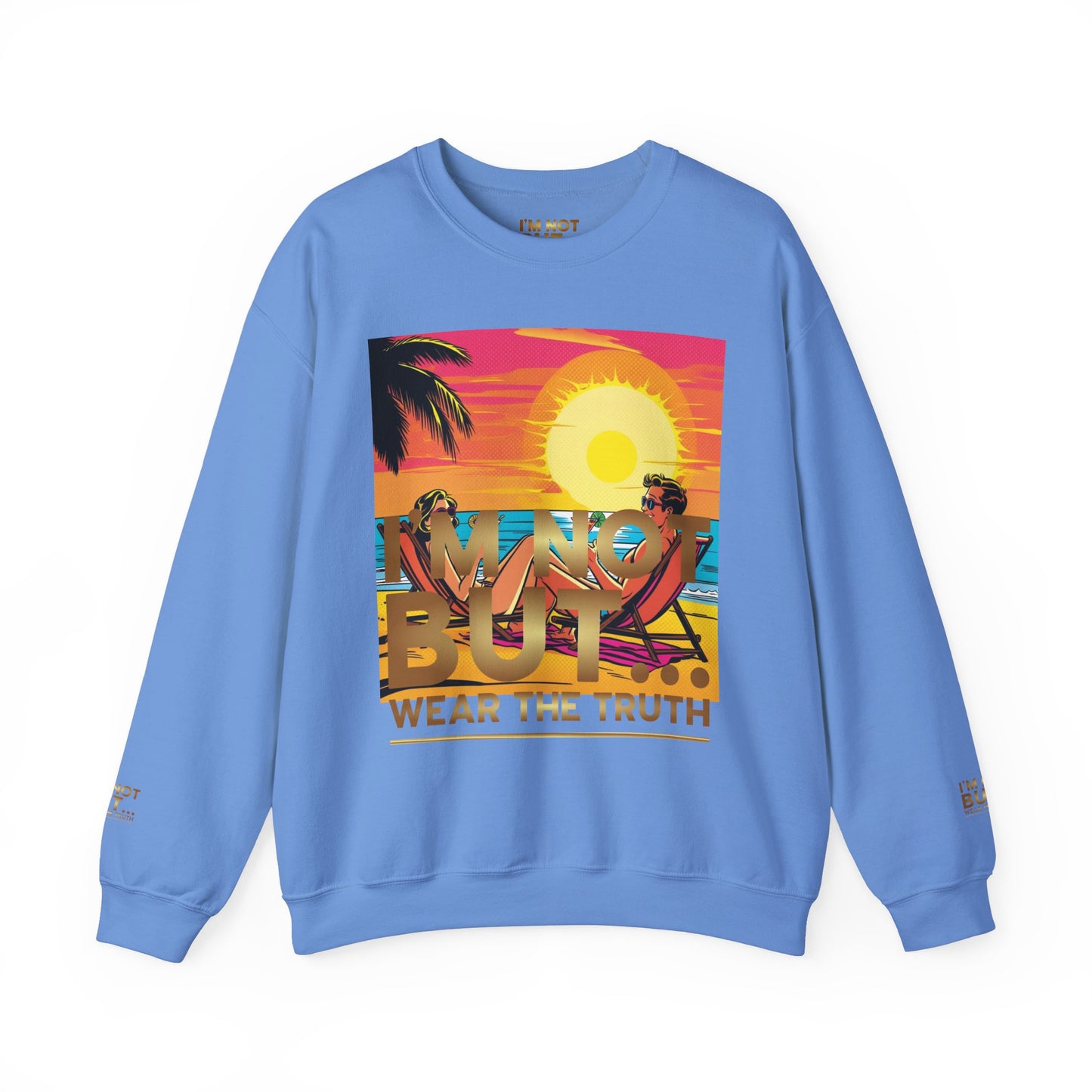 "Edição Especial – Sunset" - Sweatshirt Unissexo Heavy Blend™ com Gola Redonda