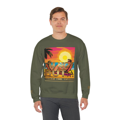 "Edição Especial – Sunset" - Sweatshirt Unissexo Heavy Blend™ com Gola Redonda