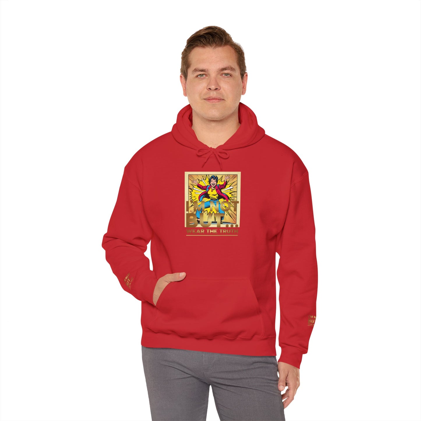 "Edição Especial –Energia Pura" - Sweatshirt Unissexo Heavy Blend™ com Capuz