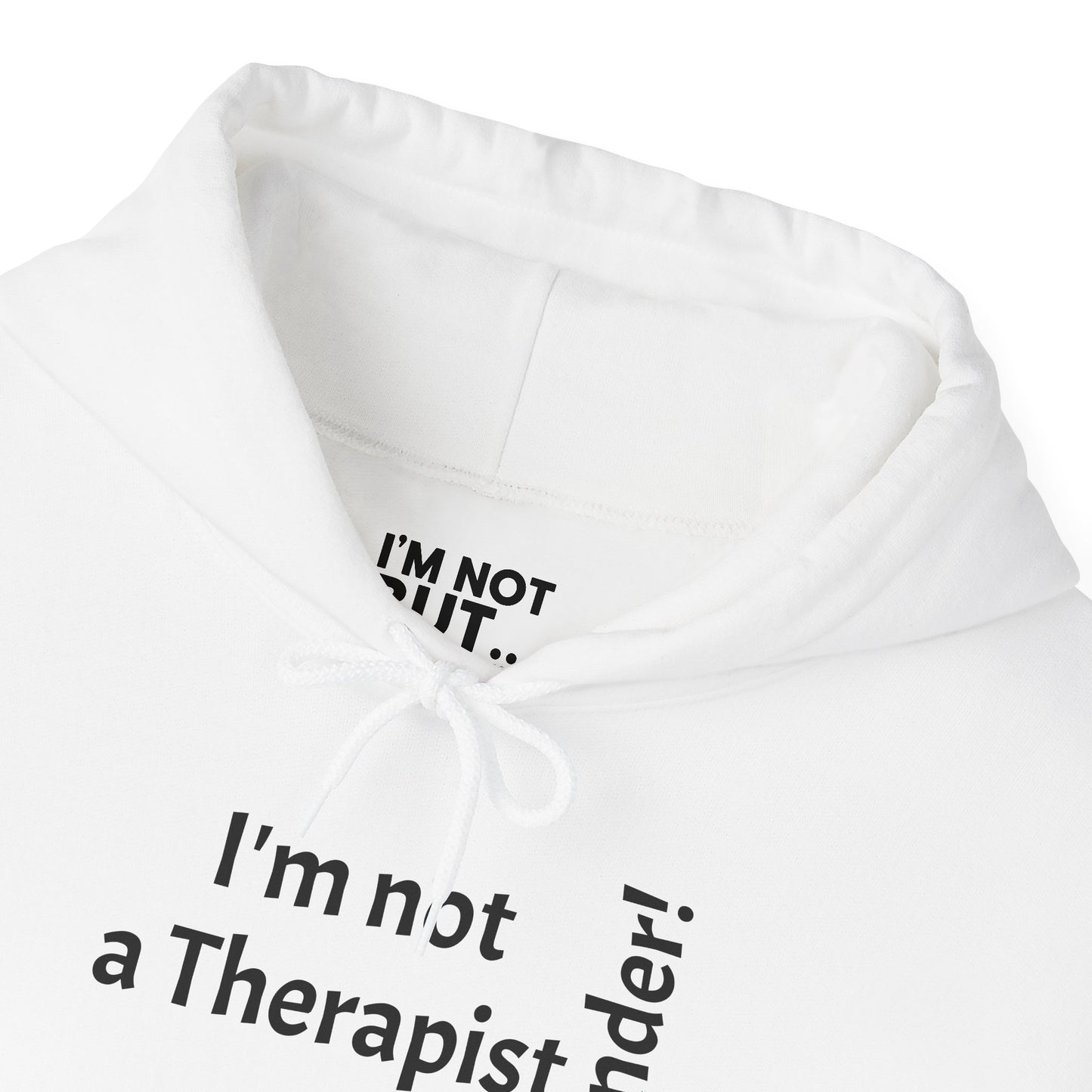 "I'm Not a Therapist, But a Bartender!" - Sweatshirt Unissexo Heavy Blend™ com Capuz