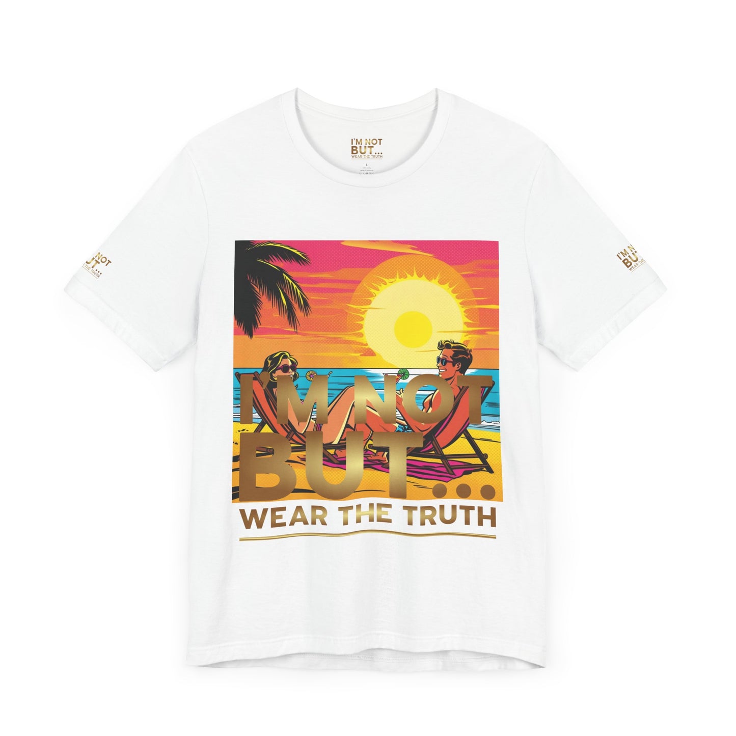 "Edição Especial – Sunset" - T-Shirt Unissexo de Manga Curta em Jersey