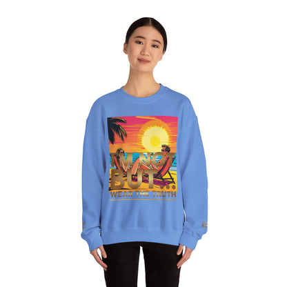 « Édition spéciale – Sunset » – Sweat-shirt ras du cou unisexe Heavy Blend™ 