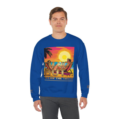 « Édition spéciale – Sunset » – Sweat-shirt ras du cou unisexe Heavy Blend™ 