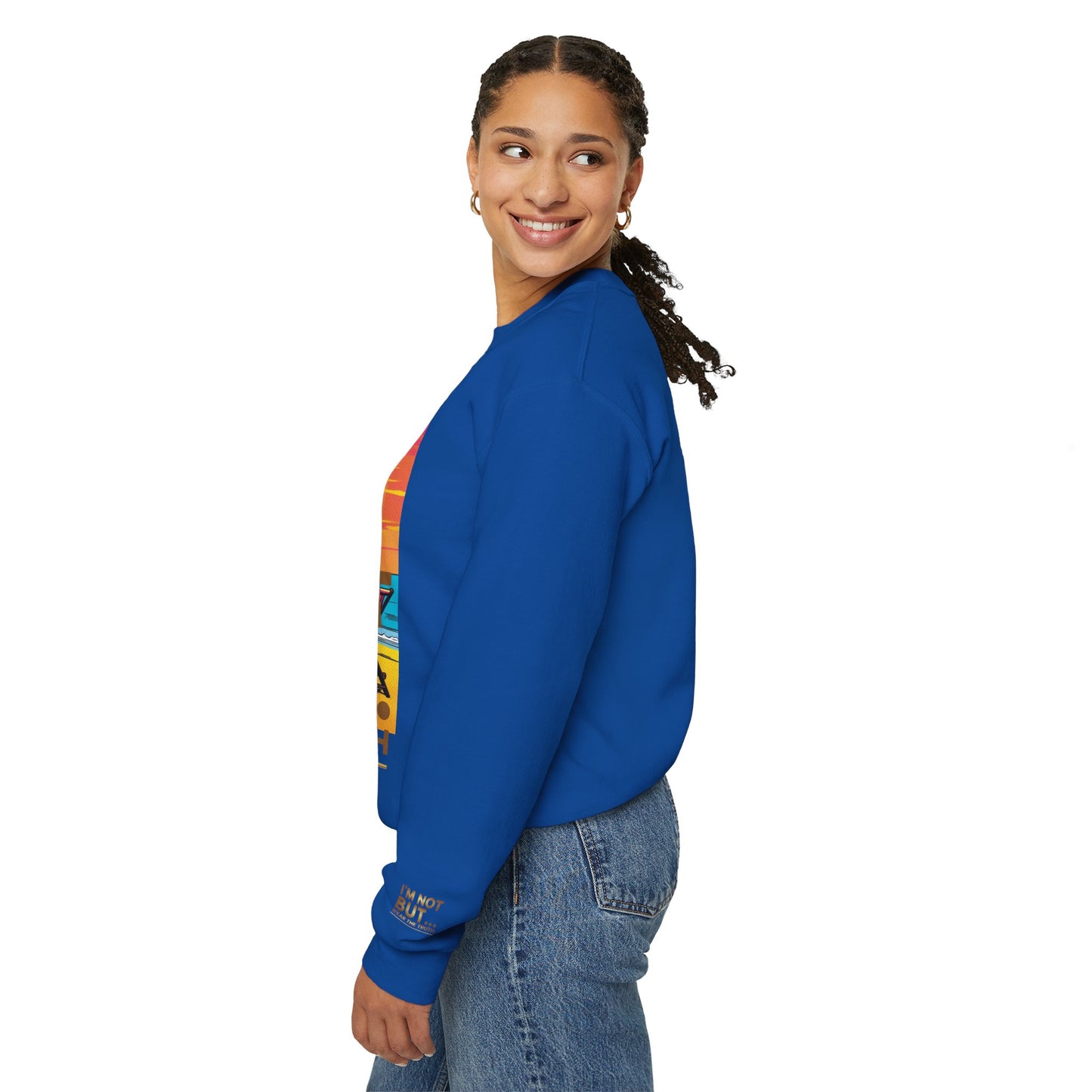 "Edição Especial – Sunset" - Sweatshirt Unissexo Heavy Blend™ com Gola Redonda