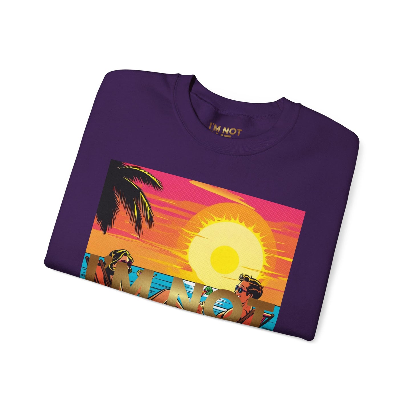 "Edição Especial – Sunset" - Sweatshirt Unissexo Heavy Blend™ com Gola Redonda